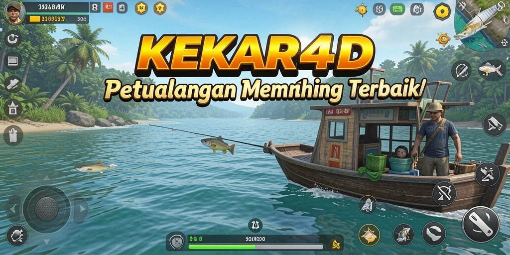 Tangkapan ikan yang mengesankan dalam gameplay KEKAR4D.