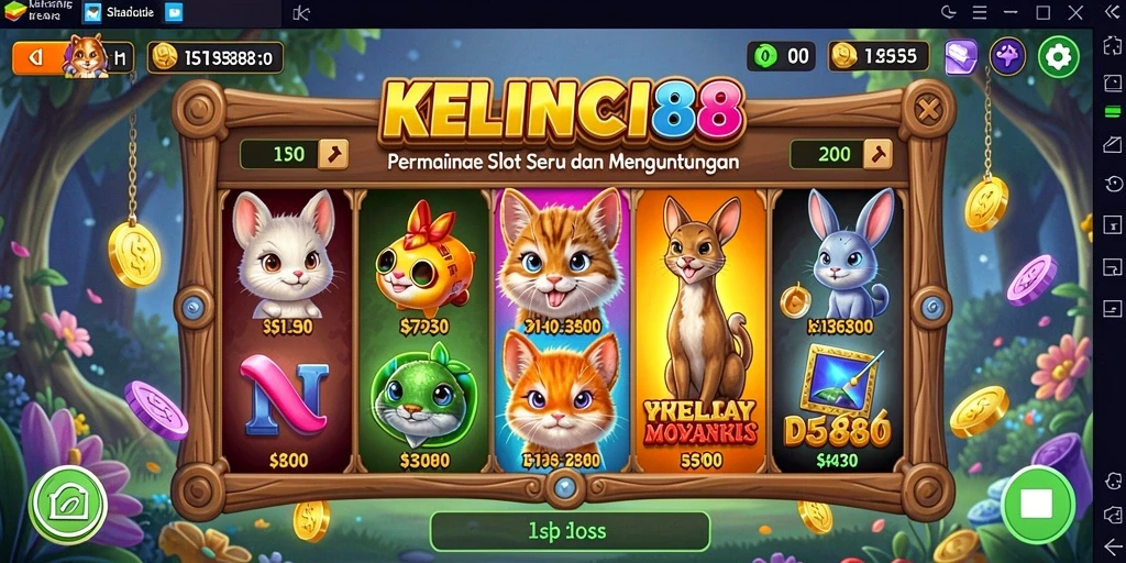 Tampilan menarik dari gameplay Slot KELINCI88 yang mengasyikkan.