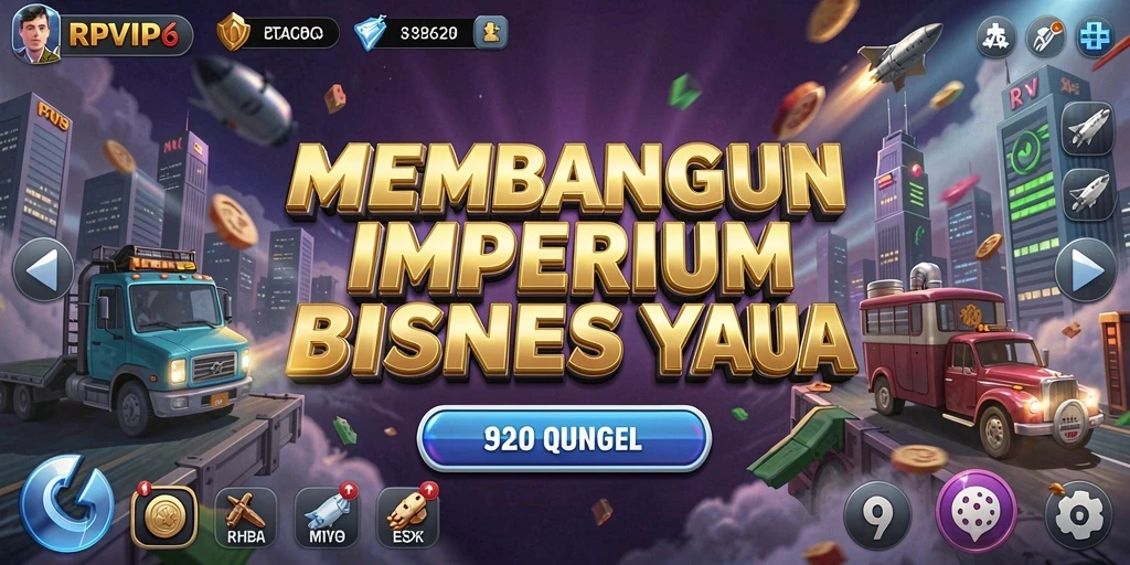 Screenshot RPVIP6 menampilkan dunia Tycoon yang seru dan mendebarkan.