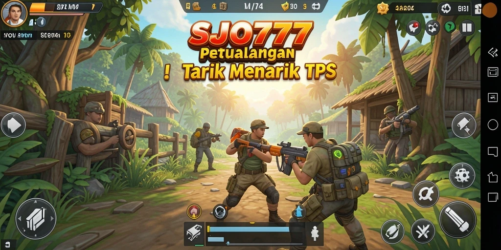 Tampilan gameplay TPS seru di SJO777 dengan aksi intens.