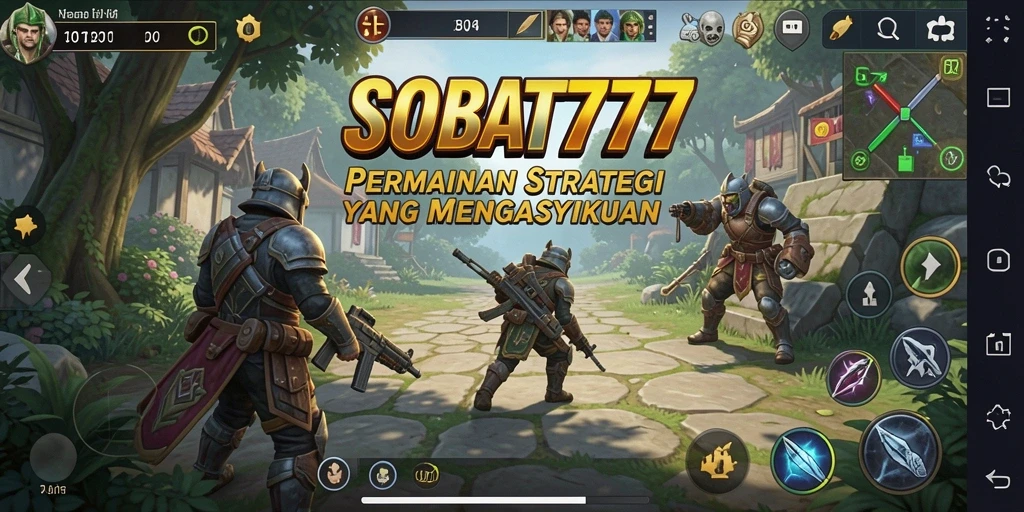 Tampilan gameplay menarik dari SOBAT777 yang penuh strategi.